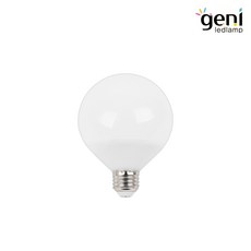 지니 LED 볼전구 12W, 전구색, 1개