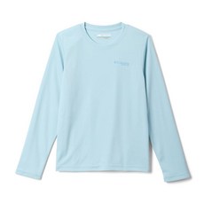 Columbia Youth Boys PFG 터미널 태클 물고기 깃발 긴소매 셔츠 마린 라이트 그래픽 스몰 167369