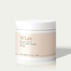 W.Lab CICA-C MOISTURE TONER PAD 保濕霜膚棉片, 1個, 70片