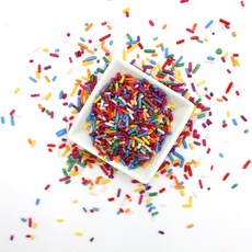 데코야 레인보우 막대 스프링클 XL 1kg, 1개