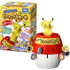 Takara Tomy 寶可夢 皮卡丘危機一發, 一半紅衣板白, 1個