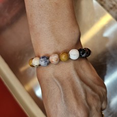 버드건강스토아 태양계 8개의 행성 줄조절 10mm 팔찌, 1개