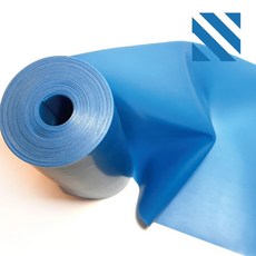 四級彈弓皮筋 冬季耐用 藍色彈力, 1個, 5米捲,0.40mm厚度