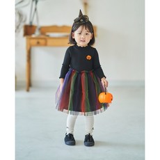 무지개원피스 할로윈 할로윈의상 할로윈원피스 호박원피스 유아원피스 키즈원피스 여아원피스 할로윈데이 할로윈옷 무지개처럼