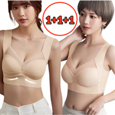 VEETIZ 여성 심리스 브라 3장세트 속옷 스포츠 브래지어 빅사이즈 노와이어 노라인 3P 1P