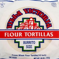 밀 또띠아 냉동 부리또 퀘사디아 파히타 10인치 12장 790g