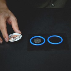 로노매직 동전이 사라지고 나타나는 코인순간이동 마술도구 어린이 학예회 장기자랑, 1개