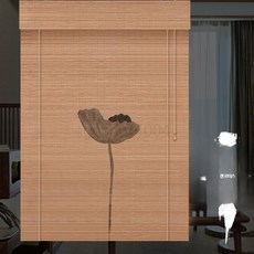 상가블라인드 가벼운블라인드 대나무 복고풍 업소용 파티션