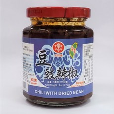 天府牌 豆豉辣椒醬 台灣製造, 1個