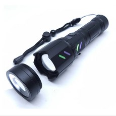 20w 2000루멘 볼록렌즈로 점화 기능 화이트레이저 캠핑 랜턴 c타입 충전 후레쉬, 1개, 풀세트