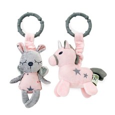 Little Bird Told Me 嬰兒床邊搖鈴 安撫玩具, 1個, 獨角仙駒