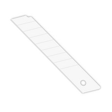 陶瓷美工刀片 氧化鋯 小號刀片 美工刀 替換刀片 文具, 【1片】陶瓷 美工刀片 大(18MM寬), 1個
