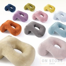 달빛홈즈 수면베개 낮잠 쿠션, 네이비