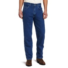 Wrangler 남성용 빅 사이즈 러기드 웨어 기계식 스트레치 릴랙스드 핏 진 크고 키가 큰 견고한 착용 스트레치 릴랙스드 핏 진 스톤워싱