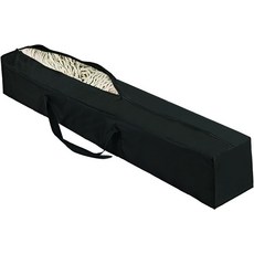 오버사이즈 해먹 보관 가방 헤비 듀티 커버 - 62"L x 10"W 스트랩 휴대용 스틸 스탠드 내구성 및 방수 블랙, 03 2X8, 01 CHINA