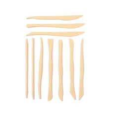 10종세트 15cm 유아 어린이 점토칼 찱흙 조각도구 공방 공얘 솔