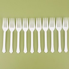 우우상사 10P 다회용 위생포크 일회용위생포크