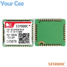 USB to GSM 쿼드 밴드 GPRS SIM800 모듈 Wifi 무선 Bluetooth 호환 BLE SMS 메시징 안테나 CH340T 포함, 03 SIM800C Chip