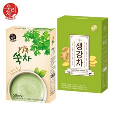 송원 17곡 쑥차 50T +생강차 50T, 1개