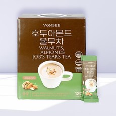 호두 아몬드율무차18g x 120입 대량주문 답례품, 1, 120, 18g