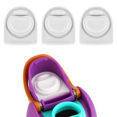 ZUGHXMS Owala FreeSip 680.4g24온스 946.4ml32온스 물병 뚜껑 캡 실리콘 씰 부품 400/19/24/32/40온스 개스킷 마우스피스 액세서리 H2, 스토퍼 3팩, 3 White Stoppers