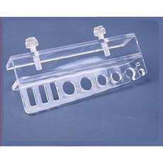 一心水族 水草工具收納架, 1個, 壓克力工具收納架-圓洞款