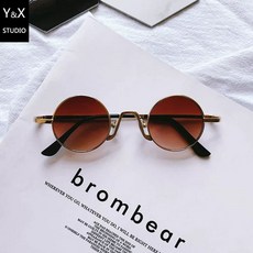아크릴 컬러 안경테 선글라스 사각형 눈 개성 고양이 프레임 레트로 하라주쿠 작은 코믹