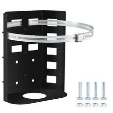 CZC AUTO RV 트레일러 트럭 지프 캠핑카 오버랜드 차량용 2.3kg5파운드 병용 프로판 탱크 홀더 장착 브래킷 178729, 10LB