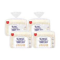 삼립 저당 순백우유식빵, 4개, 420g