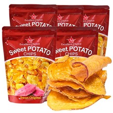 엔세븐 스위트 포테이토칩 고구마칩 과자, 100g, 5개