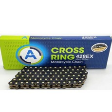 AM CHAIN 岳盟 Cross-Ring 428EX 油封機車鏈條 132L, 1個