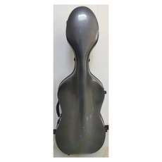 碳纖維大提琴盒 1/2-1/4尺寸 雙肩背 大提琴琴盒 大提琴袋 輕巧堅固 保護愛琴, 黑小格, 1個