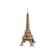 모두의취미 3D우드락 입체 퍼즐 모형 시리즈, 에펠탑(소) (Eiffel Tower), 1피스, 1개