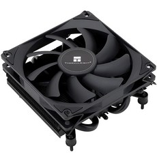 Thermalright AXP90 X36 블랙 로우 프로파일 CPU 쿨러 92mm TL-9015B 슬림 PWM 팬 ITX CPU 쿨러 AGHP 기술 높이 36mm AM, AXP-90 X36 블랙