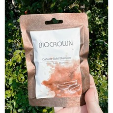 BIOCROWN 咖啡因洗髮餅 抗屑洗髮皂, 1個, 咖啡因洗髮餅*1個袋裝