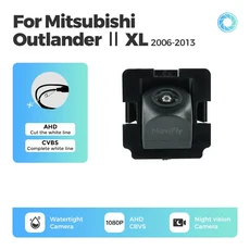 미쓰비시 아웃랜더 Ⅱ XL 2006-2013 용 원형 어안 카메라 자동차 후면보기 1080P AHD 나이트 비전 방수, 01 CAM1080P-MO