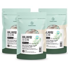 참굿즈 바나바잎 차 티백 코로솔산 인도네시아산 50티백, 60g, 3개, 50개입