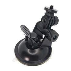 차량용 흡착식 거치대 고프로 13 12 11 10 9 인스타360 아카소 DJI 오스모 액션 카메라용 차량 창문/앞유리 거치대, 1x Suction Cup, 1