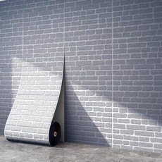 가남 이음새 없는 보온 단열 폼블럭 접착식 폼타일 70cm x 20m, 1개, 회색
