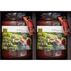 올가 마이스터 유기농 육보 딸기잼 선물세트 2입 600g, 1개