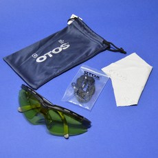 오토스 차광안경 B-810BS 차광도3 자외선차단 썬글라스 8358301 보안경 안전안경 라이딩안경 JEJ, 1개