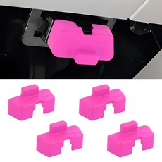 Wuyaoyao 4피스 자동차 OBD2 진단 커넥터 캡 실리콘 OBD 포트 뚜껑 방수 방진 차량 OBDII 포트 프로텍터 커버 자동차 내부 소켓 커버 범용 자동차 액세서