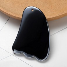 속살 괄사 은 팔자주름 Terahertz Gua Sha 마사지 도구 천연 비취 GuaSha 페이셜 구 아슈 스크레이퍼 스톤, 1pcs Guasha claw, 02 1pcs Guasha claw