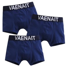VAENAIT BABY 2T-7T 유아 키즈 남아용 면 또는 모달 속옷 복서 브리프 3팩 또는 4팩 세트 A01-style_band104008