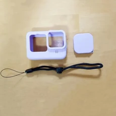 호환 Gopro Hero 13 9 10 11 12 블랙 케이스 보호용 표준 고무 실리콘 쉘 보호대 go pro 용, 02 Purple Color