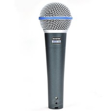 SHURE BETA58A經典人聲麥克風 - 可加購美製Pro Co線 鍍金有開關麥克風線【原廠公司貨】, BETA58A
