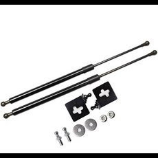 도요타 이노바 TGN40 MK1 MPV 2003-2010용 후드 댐퍼 2개 프론트 보닛 개조 가스 스트럿 리프트 서포트 쇼크 업소버 피스톤 로드, 04 normal black