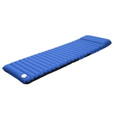 Aerogogo 全方位自動充氣睡墊 內建可拆式幫浦，快速充氣，露營首選, 藍色