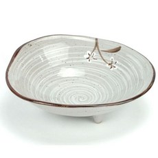 도자기 반찬 담기 접시 타원형 15cm 식사용 찬기 테이블 그릇