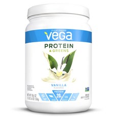 veGa nutrition 綜合蔬菜&蛋白能量粉 香草風味, 香草, 1個, 526克
